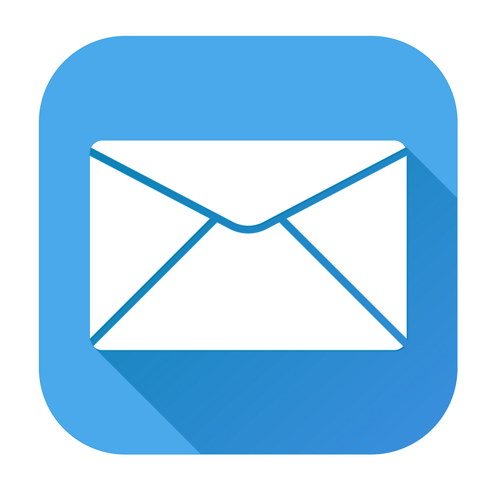 Image d'une icône de courrier électronique.
